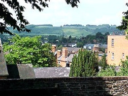 View from St Lauence's Chiurch, Ludlow